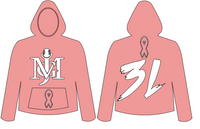 Pink JMG hoodies